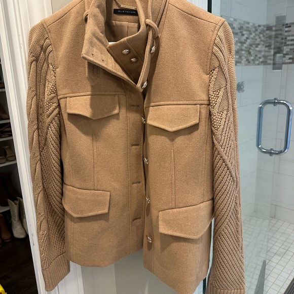 Elie Tahari Jackets & Blazers - Elie Tahari Camel Wool Coat